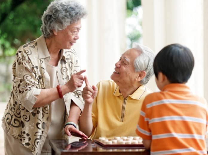 elderly chinese wellbeing