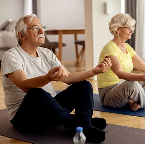 elderly meditating CROP