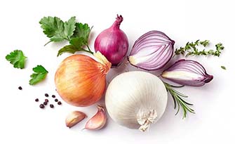 garlic and onions MOBILE