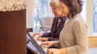 playing musical instrument for dementia MOBILE
