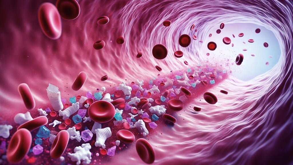 microplastics in arteries